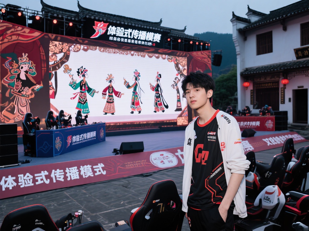 小杰Justin村镇电竞之旅:体验最美赛场,探寻非遗魅力 小杰Justin不仅是一位电竞玩家,更是