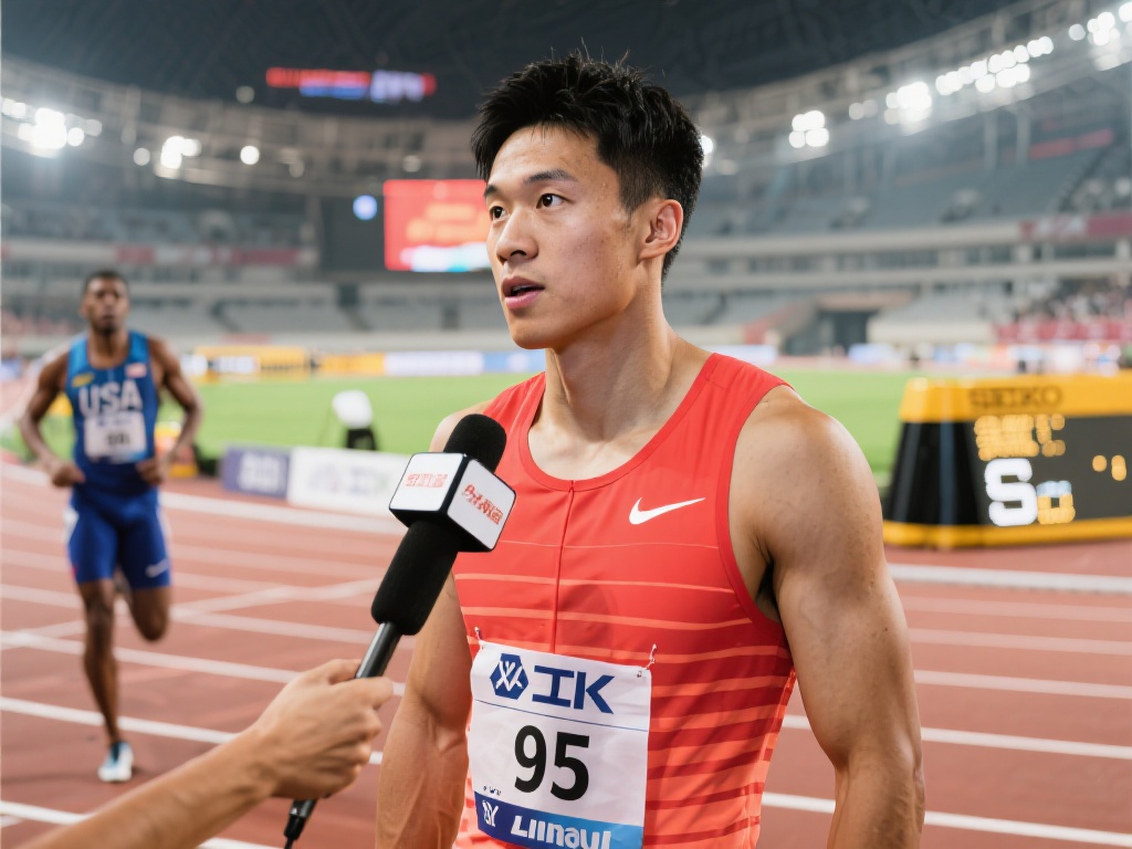 辛比尼百米飞人夺冠 谢震业无缘前列 不止于此,谢震业也在赛后采访中表示,这场